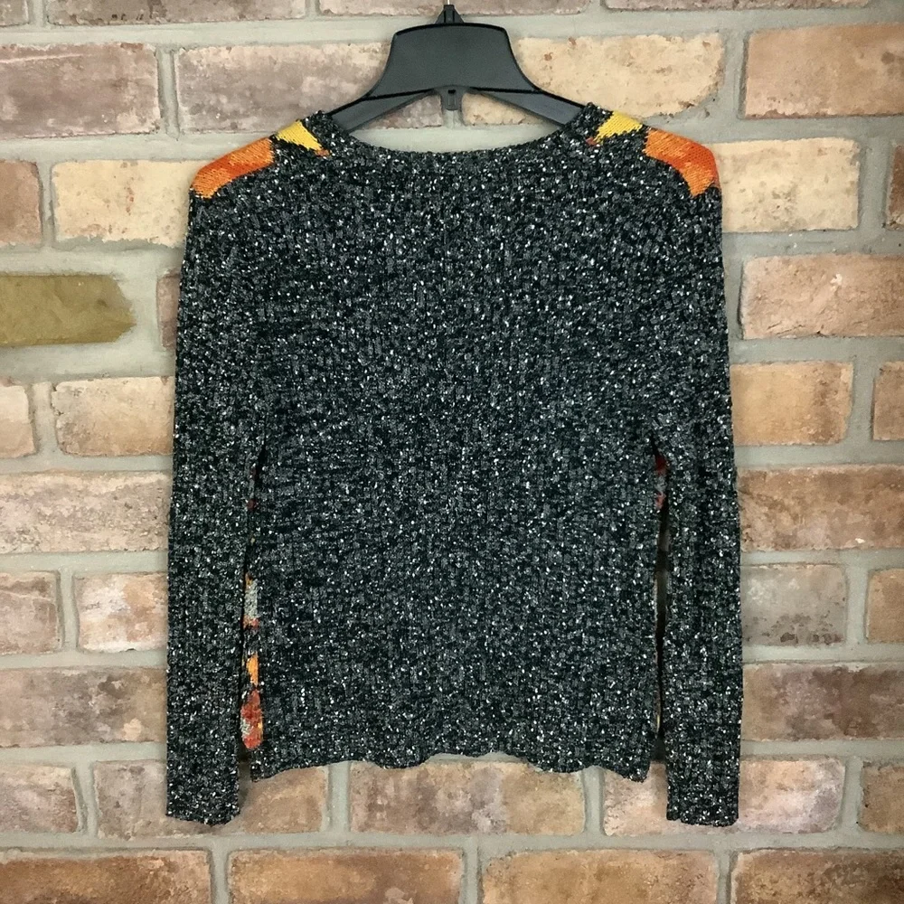 ADRIENNE VITTADINI Argyle Tweed Sweater 175